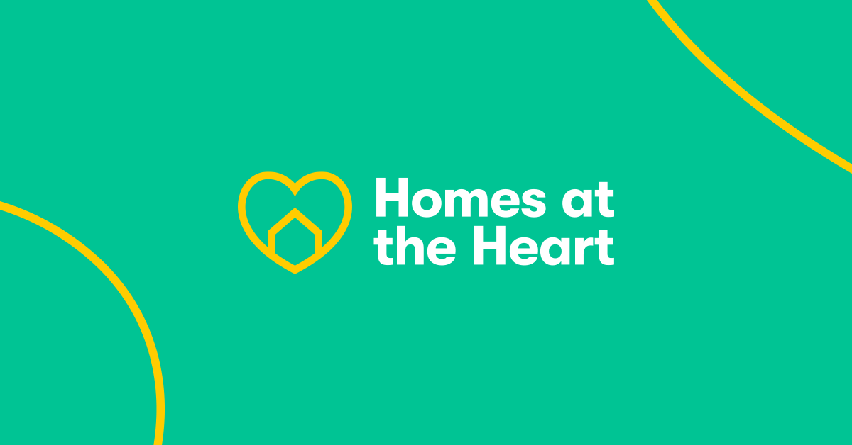 Homes at the Heart campaign supporter graphic for Facebook